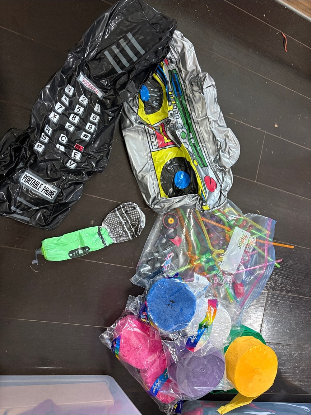 80s Party Props Variety Pack - Multicolor